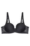Triumph Amourette Wired Padded Bra In Black