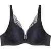 Triumph Body Makeup Illusion Lace Demi Bra In Black