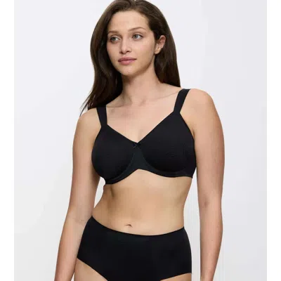 Triumph Essential Minimizer Bra In Black