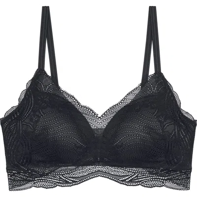 Triumph Lift Smart Wirless Bra In Black
