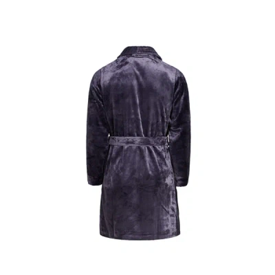 Triumph Peignoir Velours Côtelé In Blue
