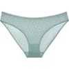 Triumph Signature Sheer Bikini Panties In Green