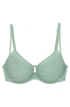 Triumph Signature Sheer Minimizer Bra In Blue