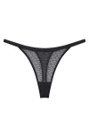 Triumph Signature Sheer Thong Panties In Black