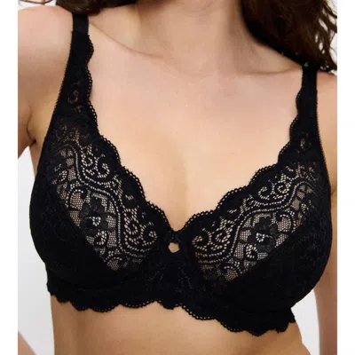 Triumph Women's Demi Bra In Black 0004