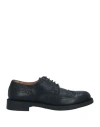 Triver Flight Man Lace-up Shoes Black Size 13 Calfskin In Black