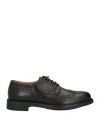 Triver Flight Man Lace-up Shoes Dark Brown Size 6 Leather