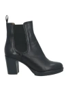 Triver Flight Woman Ankle Boots Black Size 6 Leather In Black