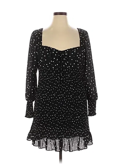 Pre-owned Trixxi Casual Dress In Black