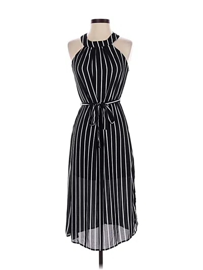 Pre-owned Trixxi Casual Dress In Black