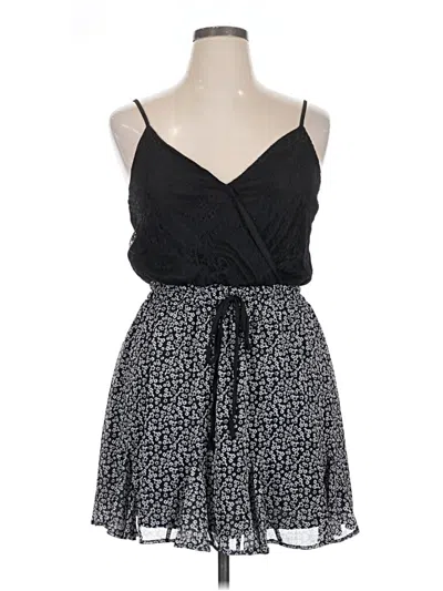 Pre-owned Trixxi Casual Dress In Black