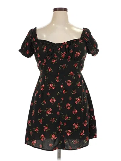 Pre-owned Trixxi Casual Dress In Black
