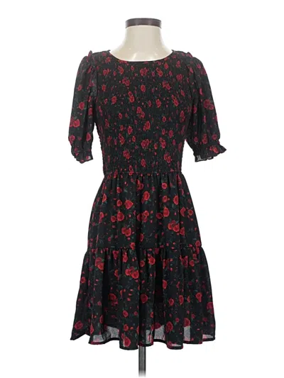 Pre-owned Trixxi Casual Dress In Black