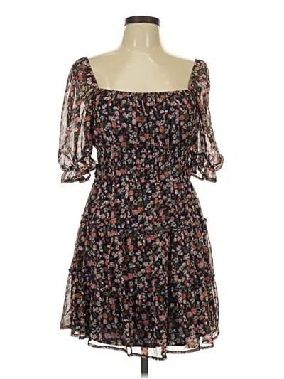 Pre-owned Trixxi Casual Dress In Black
