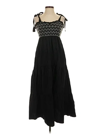 Pre-owned Trixxi Casual Dress In Black