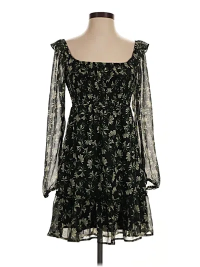 Pre-owned Trixxi Casual Dress In Black