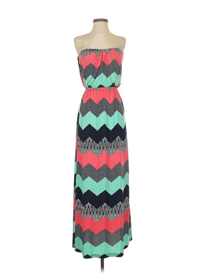 Pre-owned Trixxi Casual Dress In Blue