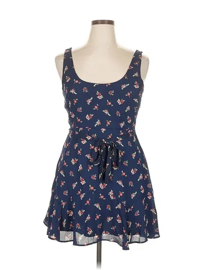 Pre-owned Trixxi Casual Dress In Blue