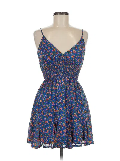 Pre-owned Trixxi Casual Dress In Blue