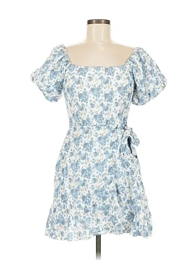 Pre-owned Trixxi Casual Dress In Blue