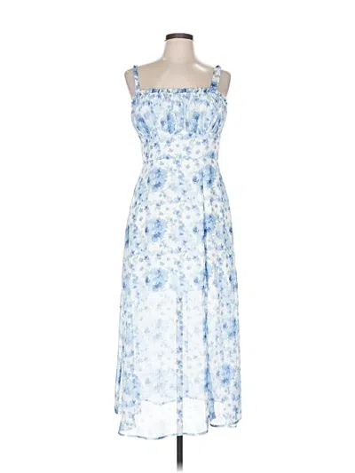 Pre-owned Trixxi Casual Dress In Blue