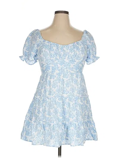 Pre-owned Trixxi Casual Dress In Blue