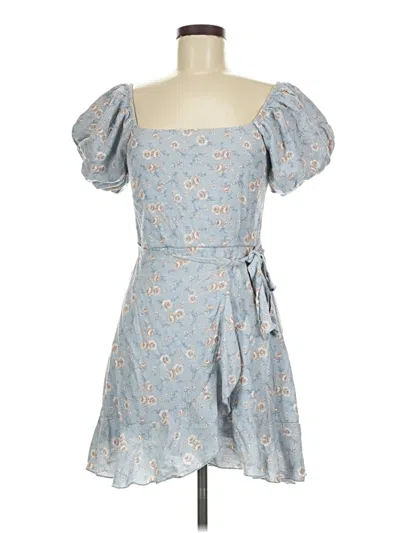 Pre-owned Trixxi Casual Dress In Blue