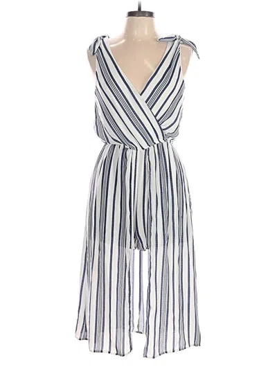 Pre-owned Trixxi Casual Dress In Blue