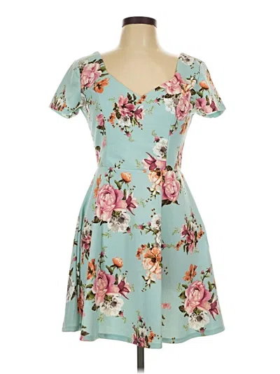 Pre-owned Trixxi Casual Dress In Blue