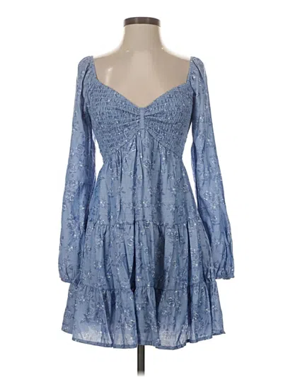 Trixxi Casual Dress In Blue