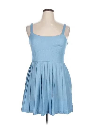 Trixxi Casual Dress In Blue