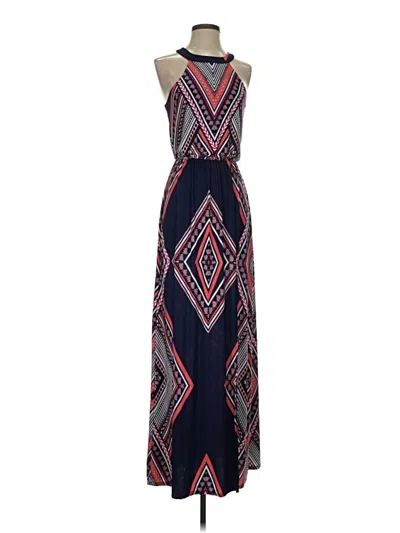 Pre-owned Trixxi Casual Dress In Blue