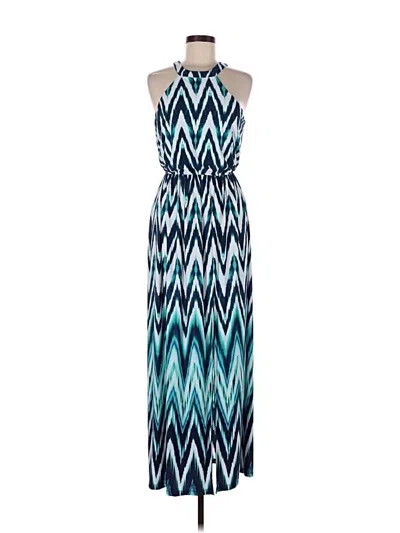 Pre-owned Trixxi Casual Dress In Blue