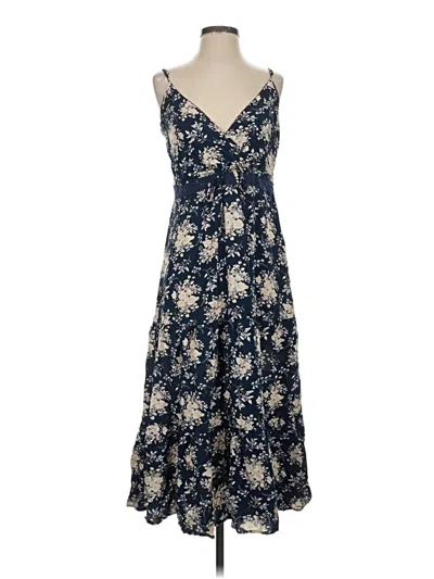 Pre-owned Trixxi Casual Dress In Blue
