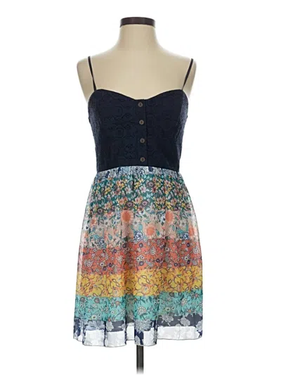 Pre-owned Trixxi Casual Dress In Blue