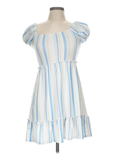 Pre-owned Trixxi Casual Dress In Blue