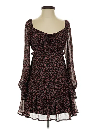Pre-owned Trixxi Casual Dress In Brown