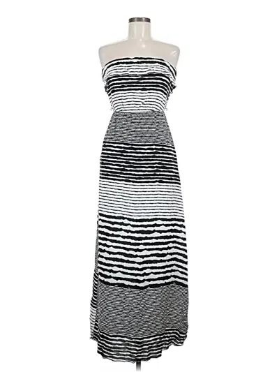 Pre-owned Trixxi Casual Dress In Gray