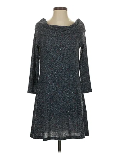 Pre-owned Trixxi Casual Dress In Gray