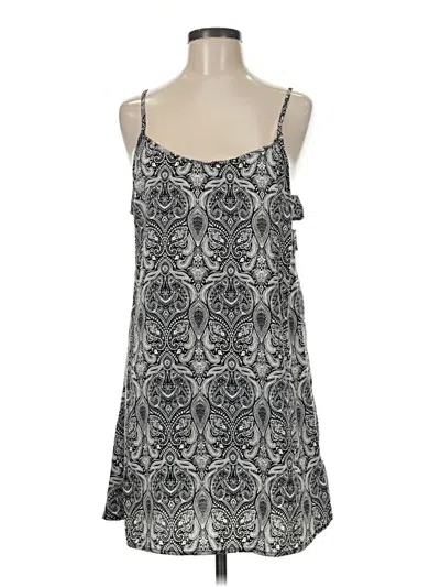 Pre-owned Trixxi Casual Dress In Gray