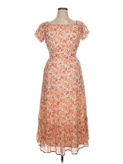 Pre-owned Trixxi Casual Dress In Orange