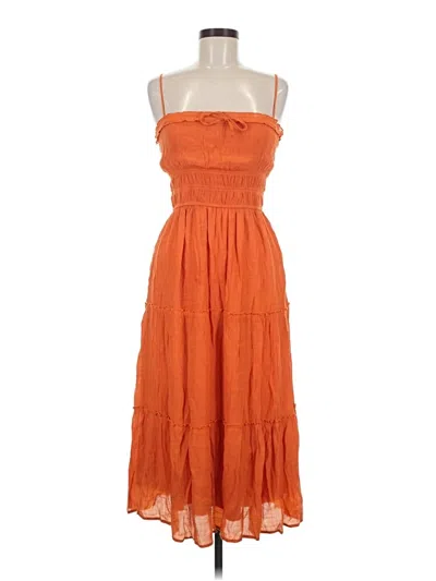 Pre-owned Trixxi Casual Dress In Orange
