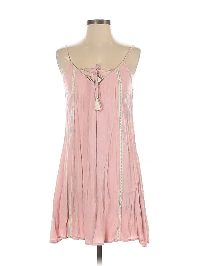 Pre-owned Trixxi Casual Dress In Pink