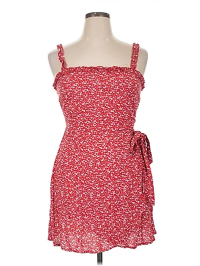 Trixxi Casual Dress In Red