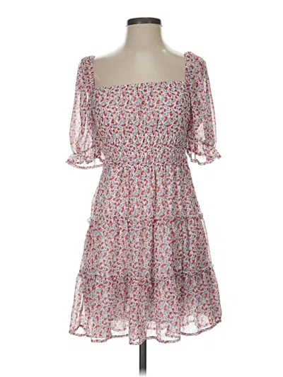 Pre-owned Trixxi Casual Dress In Red