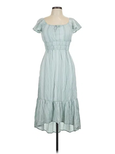 Pre-owned Trixxi Casual Dress In Teal