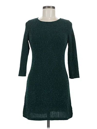 Pre-owned Trixxi Casual Dress In Teal
