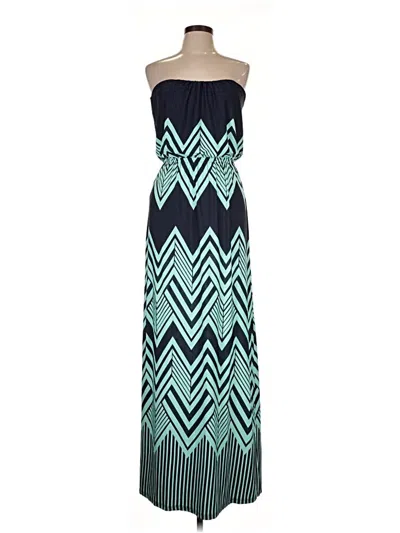 Pre-owned Trixxi Casual Dress In Teal