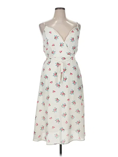 Trixxi Casual Dress In White