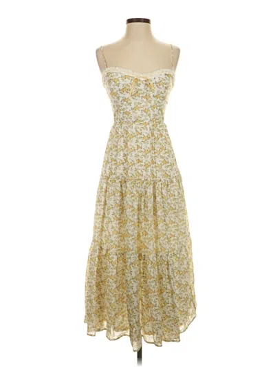 Trixxi Casual Dress In Yellow